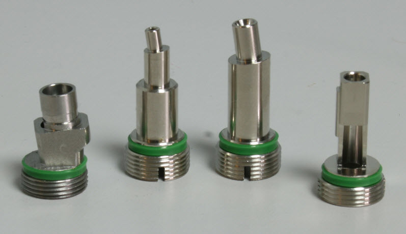 FOCIS Flex, UPC ferrule and bulkhead adapter tips (1 ea.), One-click cleaner